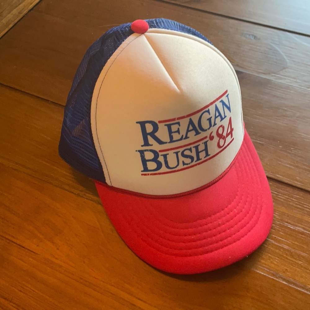 Retro Reagan Bush 1984 Campaign SnapBack